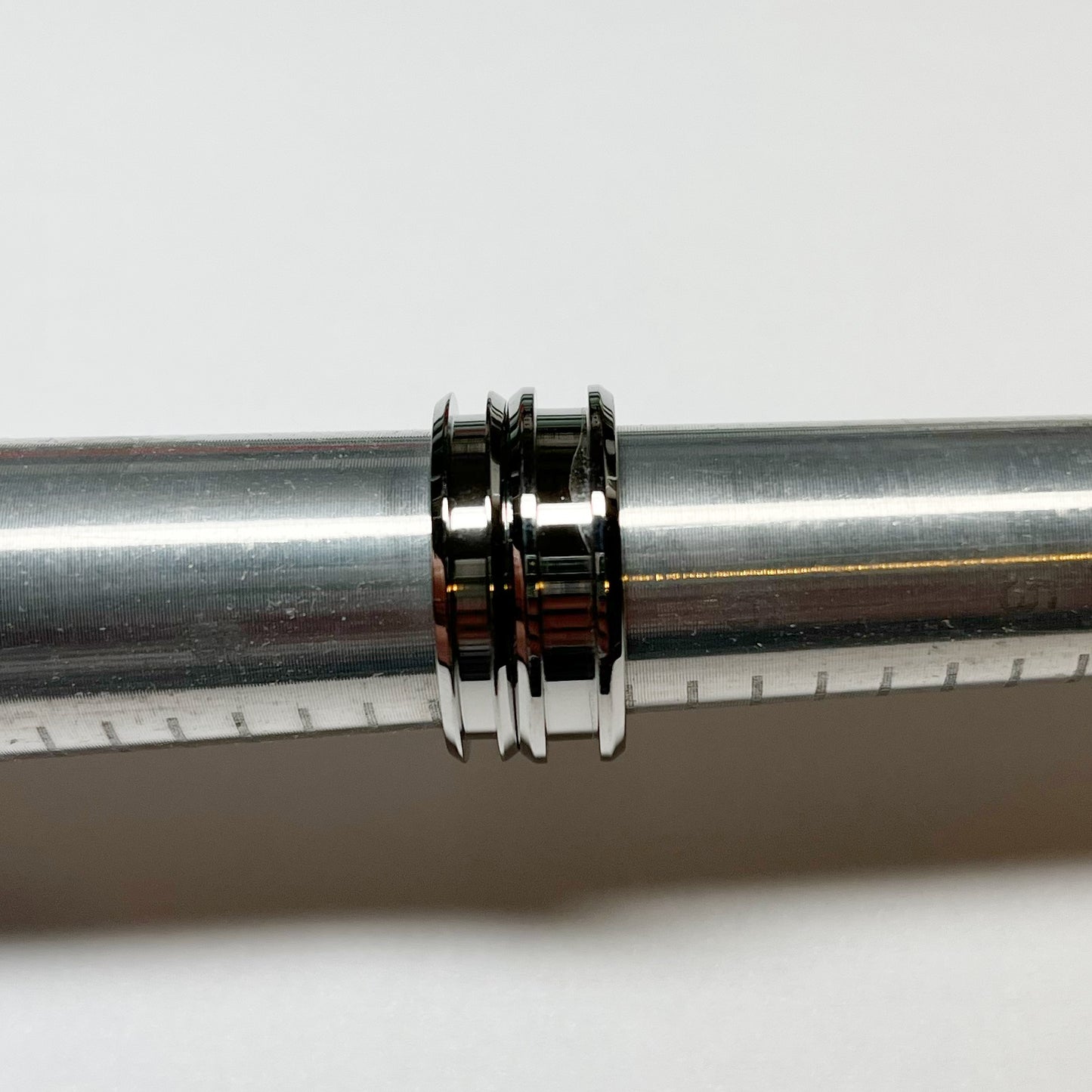 Memorial Funeral Flower Petal Jewelry or Cremation Channel Set Keepsake Ring / 423