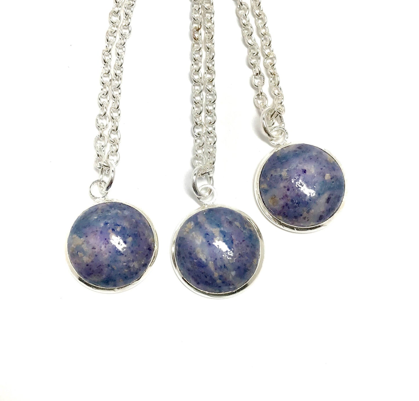 Small Round Cabochon necklace / 416