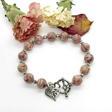 Load image into Gallery viewer, Wedding flower beaded keepsake bracelet  / 218
