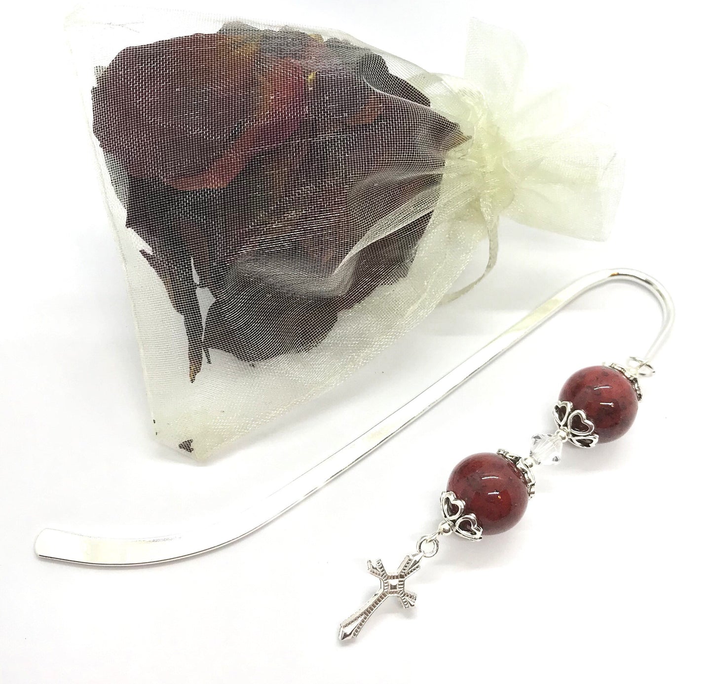 Funeral Flower Shepherd's Hook bookmark / 516