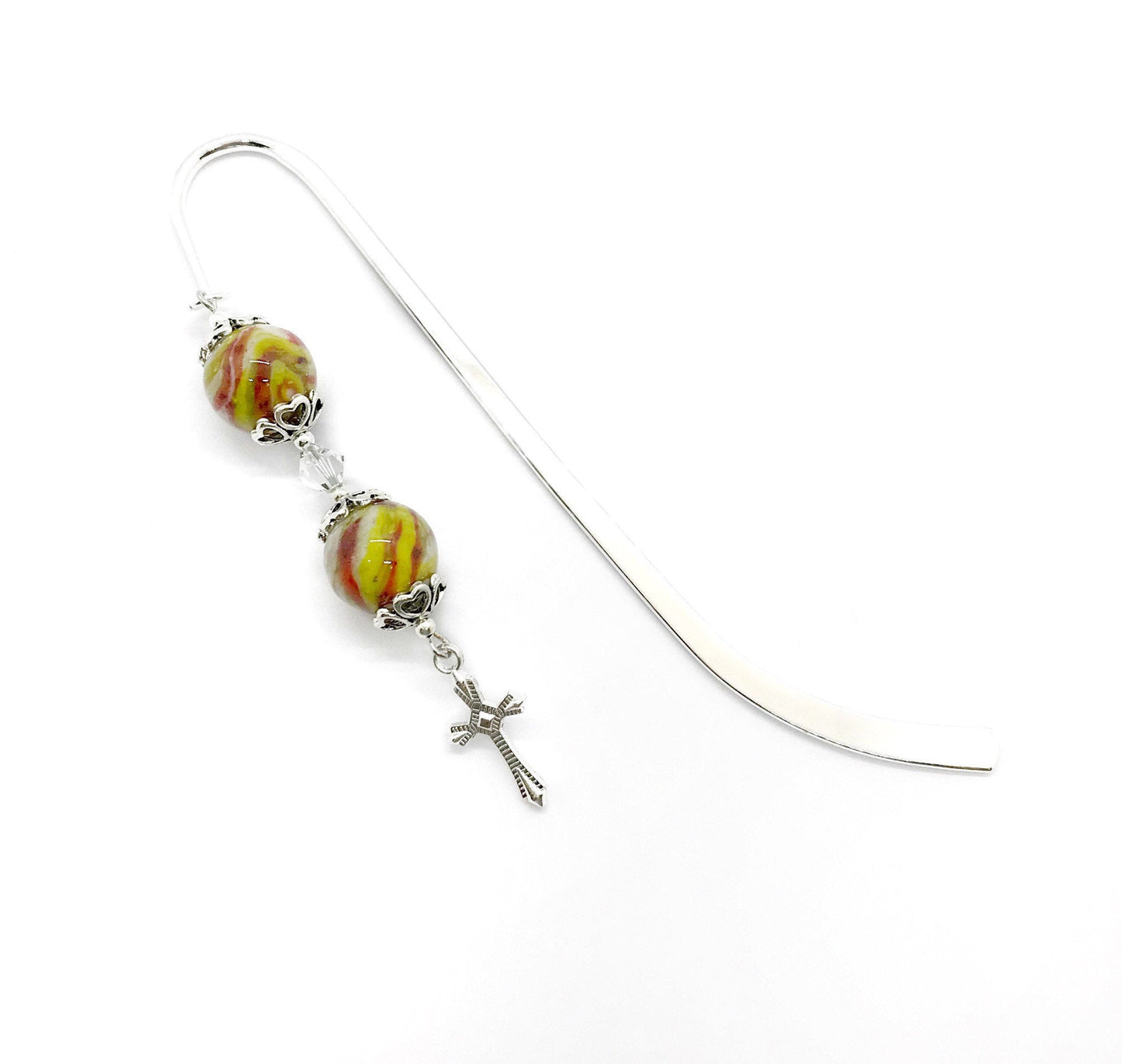 Funeral Flower Shepherd's Hook bookmark / 516