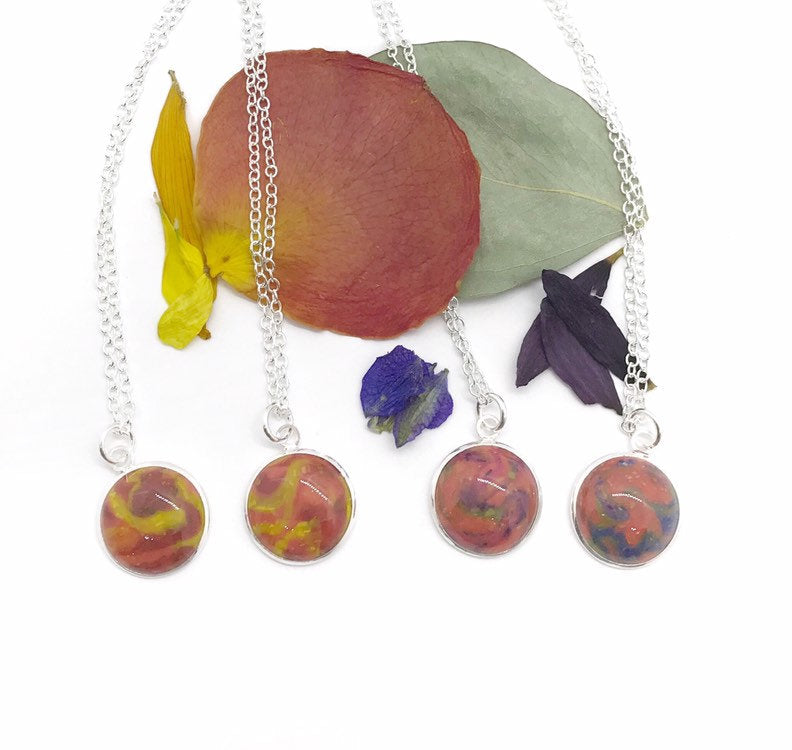 Small Round Cabochon necklace / 416