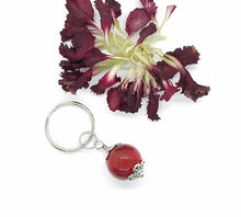 Load image into Gallery viewer, Flower Petal Sphere Key ring  / 618
