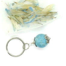 Load image into Gallery viewer, Flower Petal Sphere Key ring  / 618
